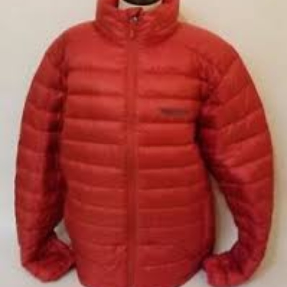 SALE! Marmot Azos Down Jacket Red NWT - Picture 2 of 4